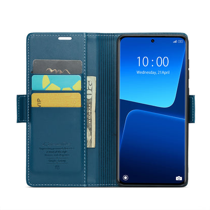 Xiaomi 13 Pro Leather Case - RFID Anti-Theft, Litchi Texture, Wallet & Stand Design