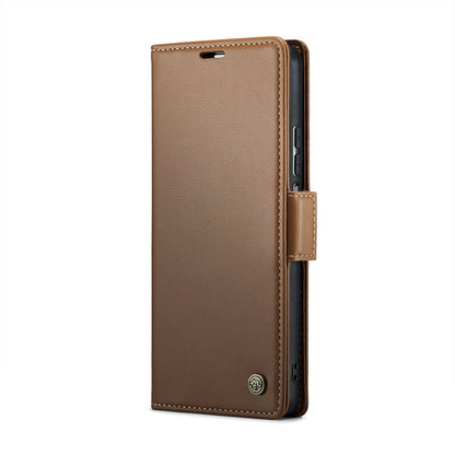 Xiaomi Redmi Note 11 4G Leather Case - RFID Anti-Theft, Litchi Texture, Wallet & Stand Design