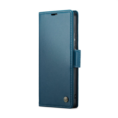 Xiaomi Redmi Note 11 4G Leather Case - RFID Anti-Theft, Litchi Texture, Wallet & Stand Design