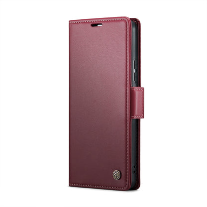 Xiaomi Redmi Note 11 Pro 5G Leather Case - RFID Anti-Theft, Litchi Texture, Wallet & Stand Design