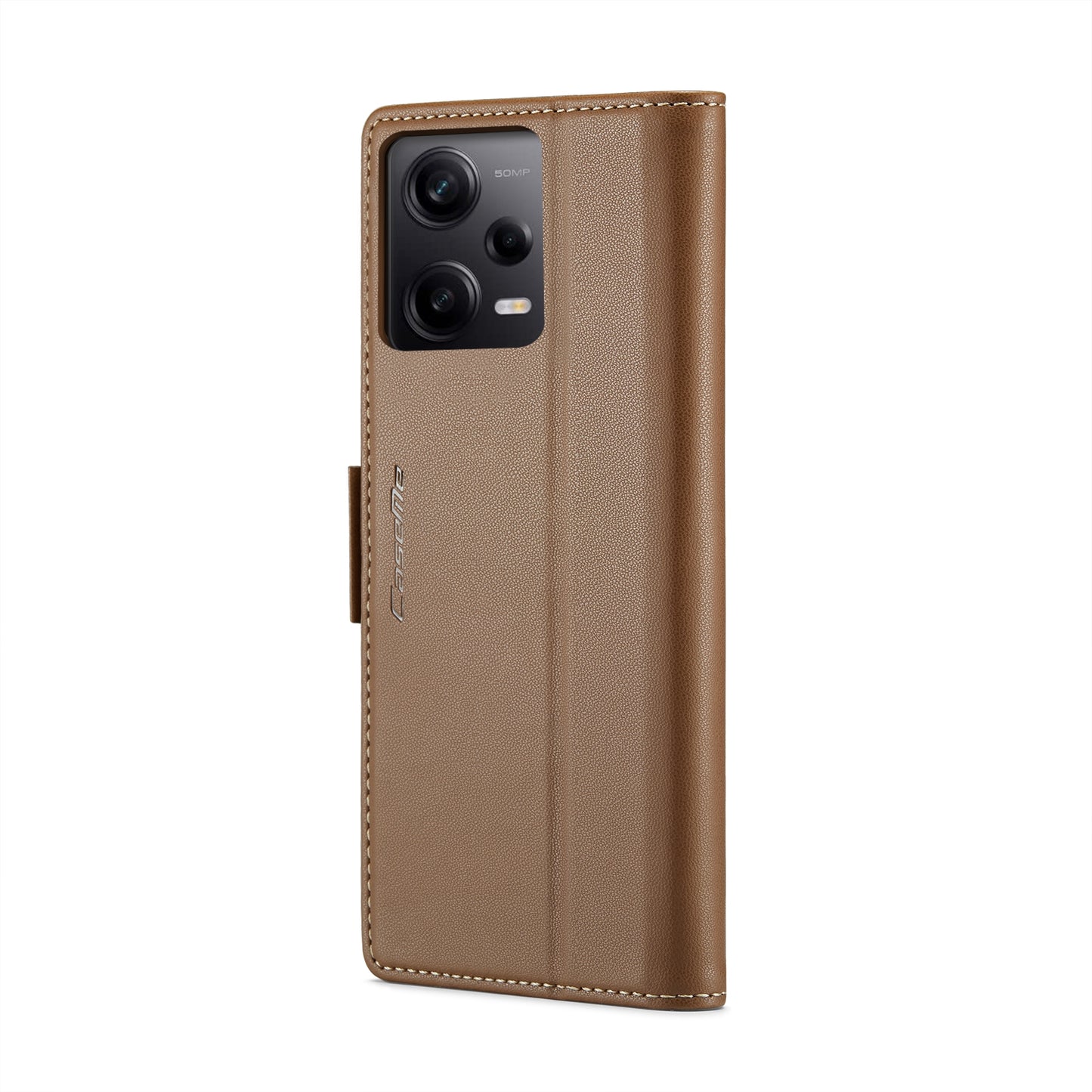 Xiaomi Poco X5 Pro 5G Leather Case - RFID Anti-Theft, Litchi Texture, Wallet & Stand Design