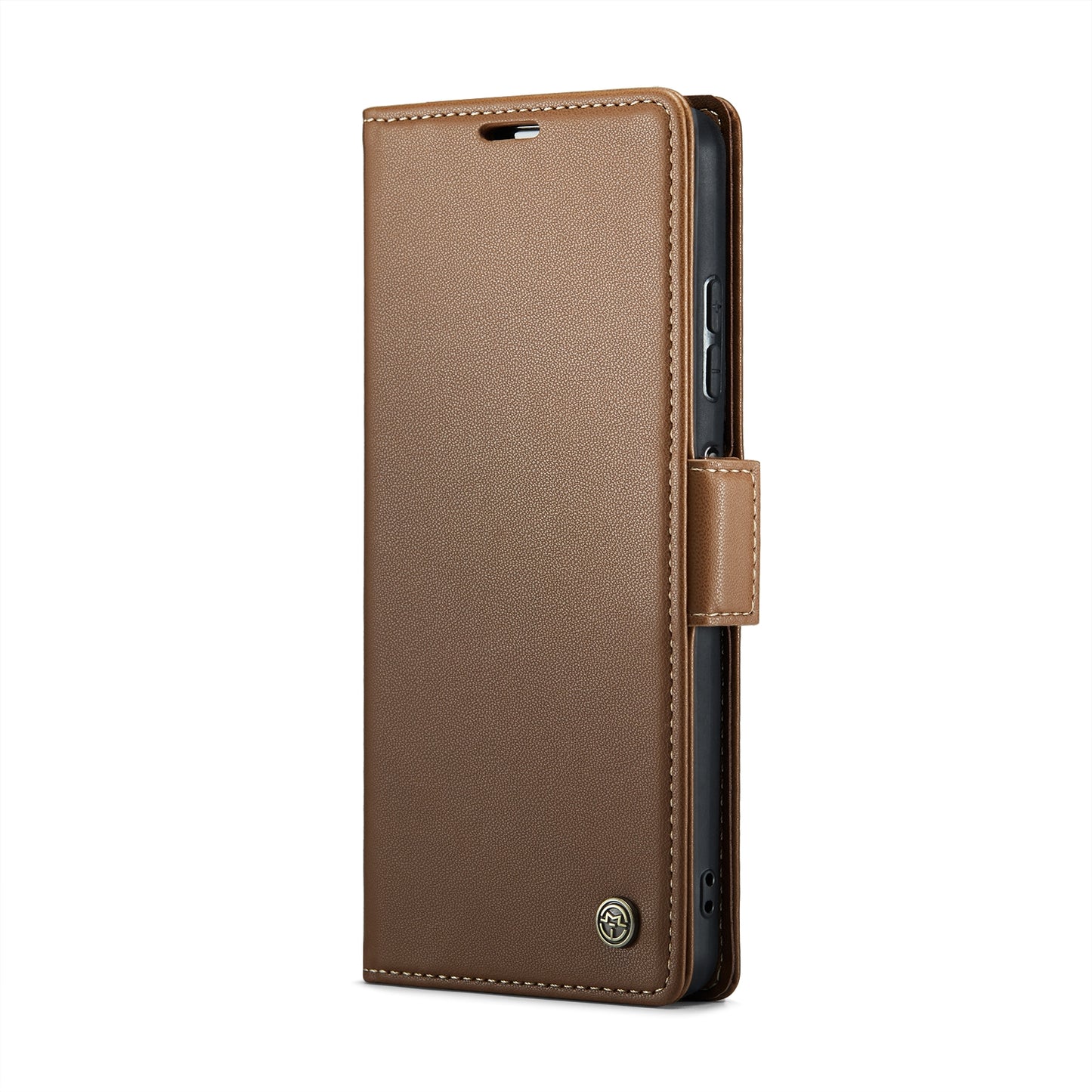 Xiaomi Redmi Note 12 Pro+ 5G Leather Case - RFID Anti-Theft, Litchi Texture, Wallet & Stand Design