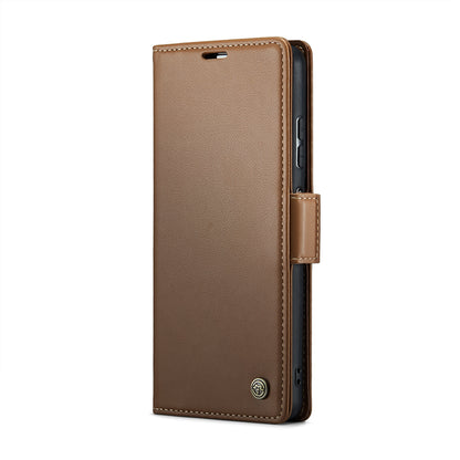 Xiaomi Poco X5 5G Leather Case - RFID Anti-Theft, Litchi Texture, Wallet & Stand Design