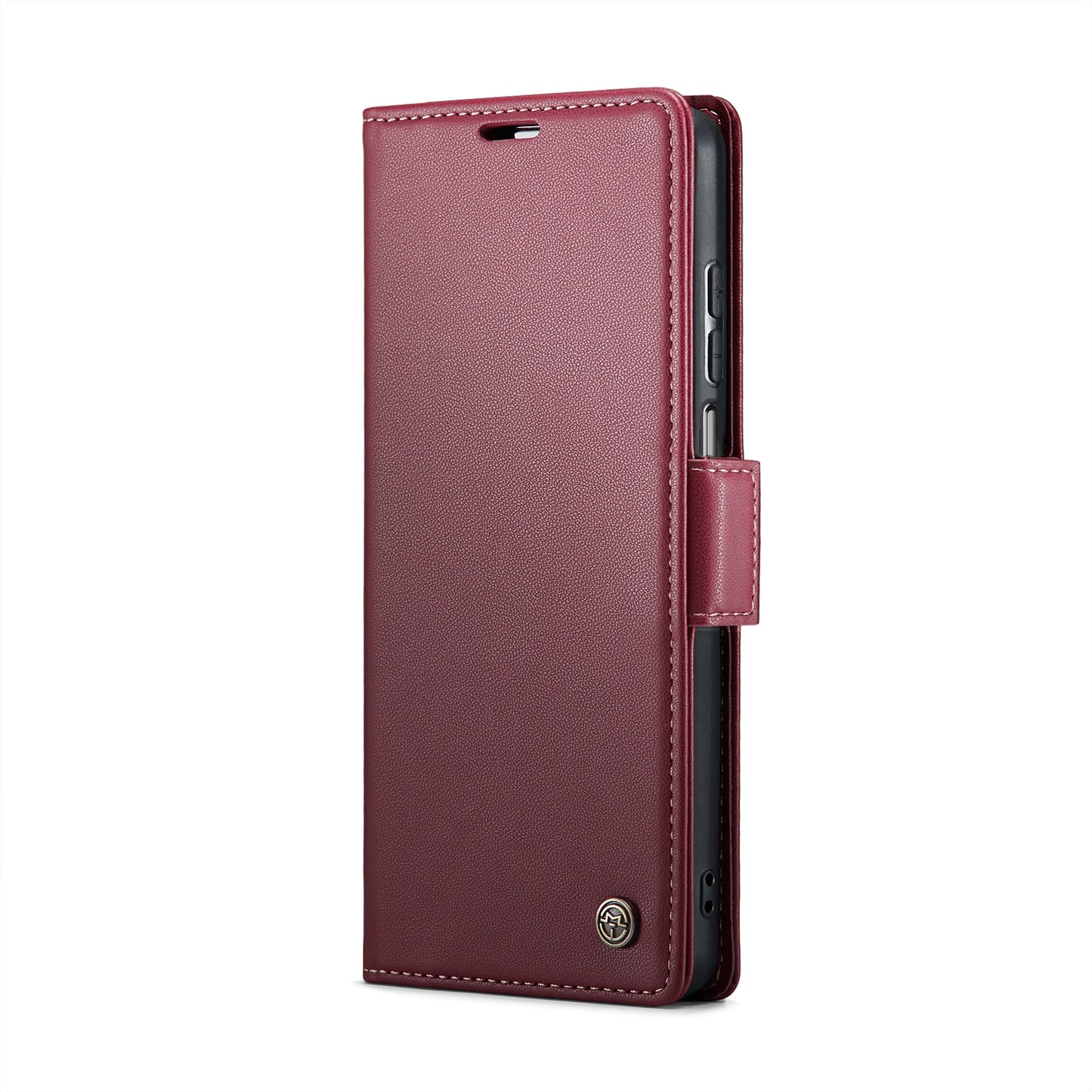 Xiaomi Redmi Note 9S/Note 9 Pro/Note 9 Pro Max Leather Case - RFID Anti-Theft, Litchi Texture, Wallet & Stand Design