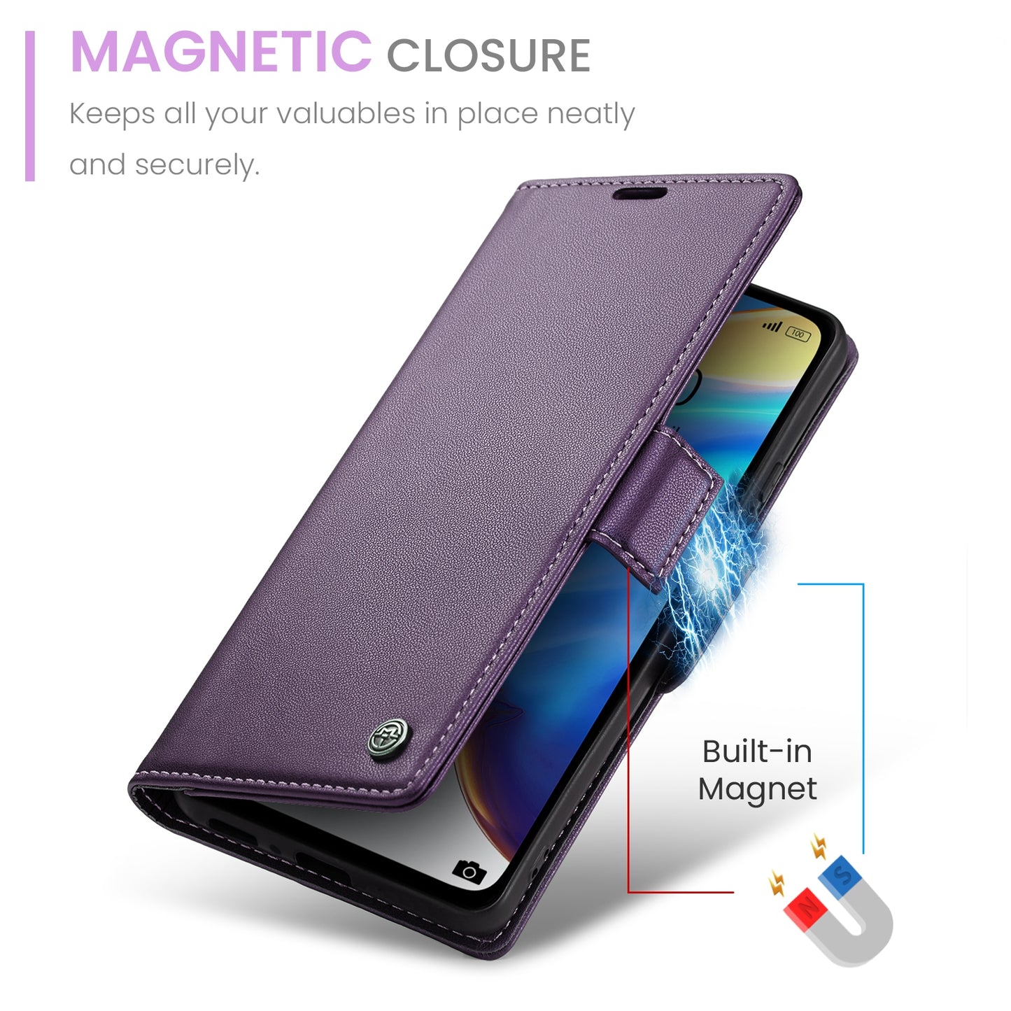 Xiaomi Mi 10T 5G／10T Pro 5G Leather Case - RFID Anti-Theft, Litchi Texture, Wallet & Stand Design