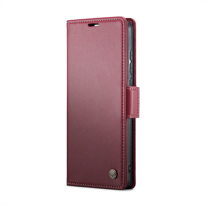 Xiaomi Redmi 11A / 12C Leather Case - RFID Anti-Theft, Litchi Texture, Wallet & Stand Design