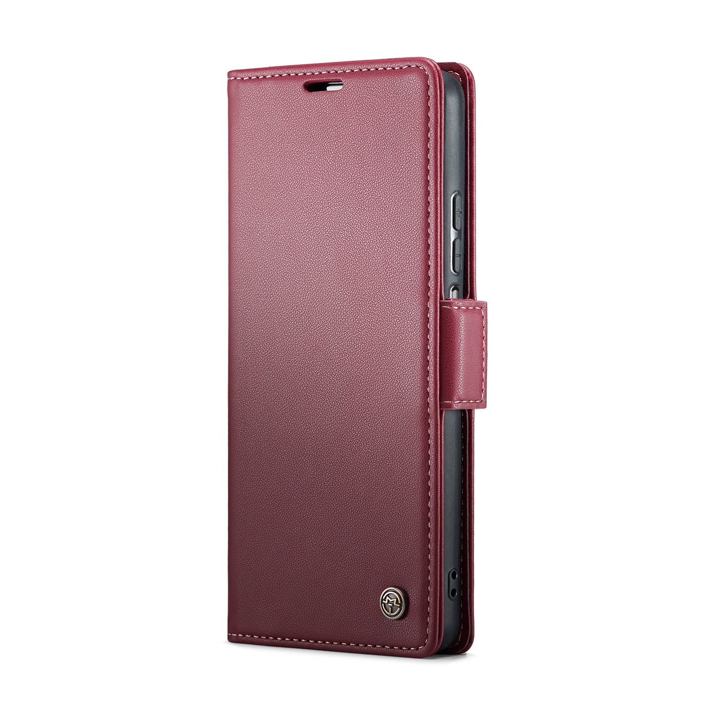 Xiaomi Poco F5 5G/Redmi Note 12 Turbo 5G Leather Case - RFID Anti-Theft, Litchi Texture, Wallet & Stand Design