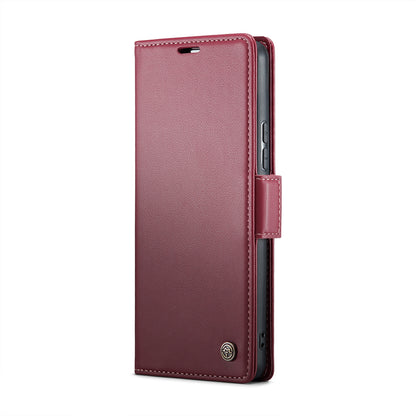 Xiaomi 13T / 13T Pro Leather Case - RFID Anti-Theft, Litchi Texture, Wallet & Stand Design