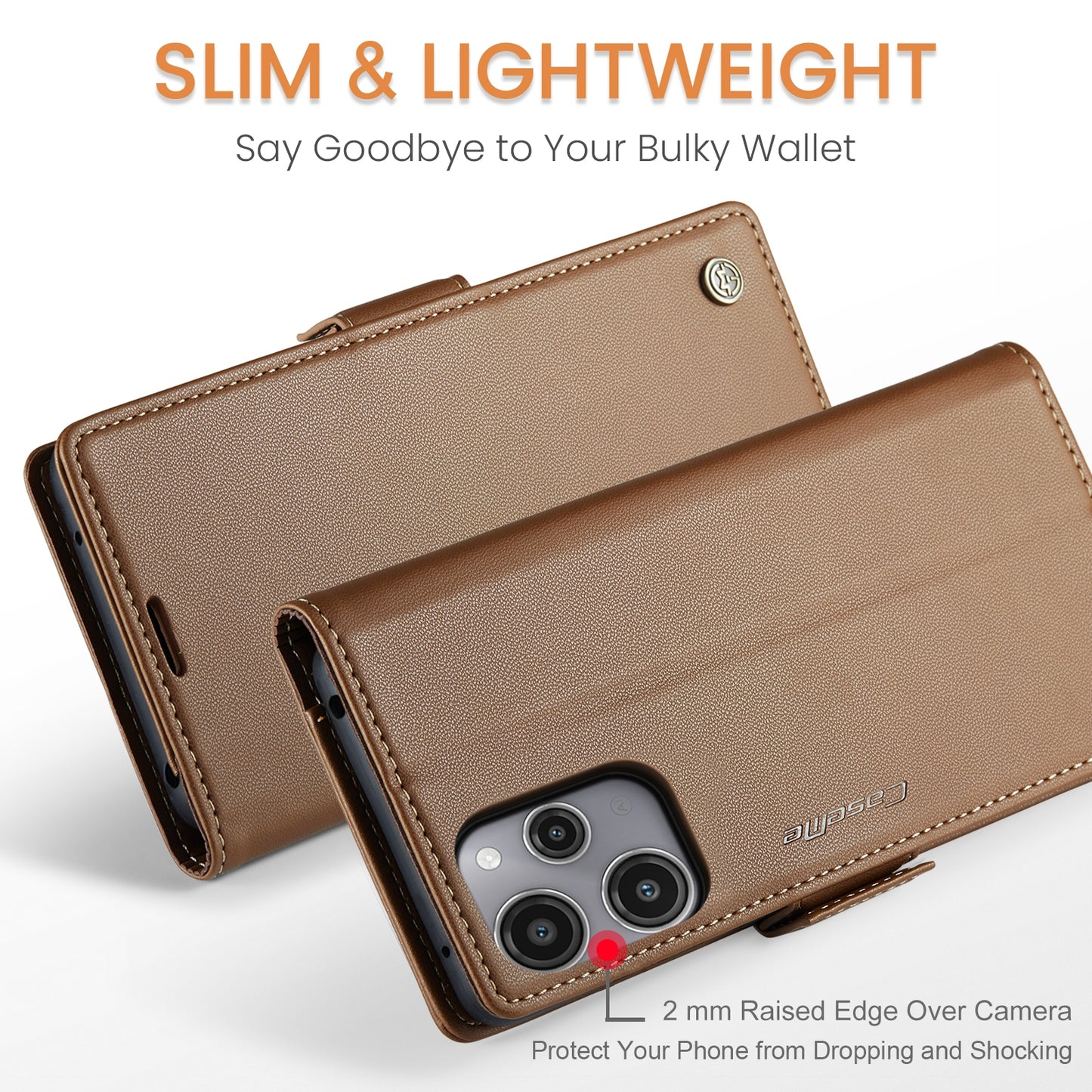 Xiaomi Redmi 12 4G／12 5G／Note 12R／POCO M6 Pro 5G Leather Case - RFID Anti-Theft, Litchi Texture, Wallet & Stand Design