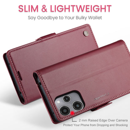 Xiaomi Redmi 12 4G／12 5G／Note 12R／POCO M6 Pro 5G Leather Case - RFID Anti-Theft, Litchi Texture, Wallet & Stand Design