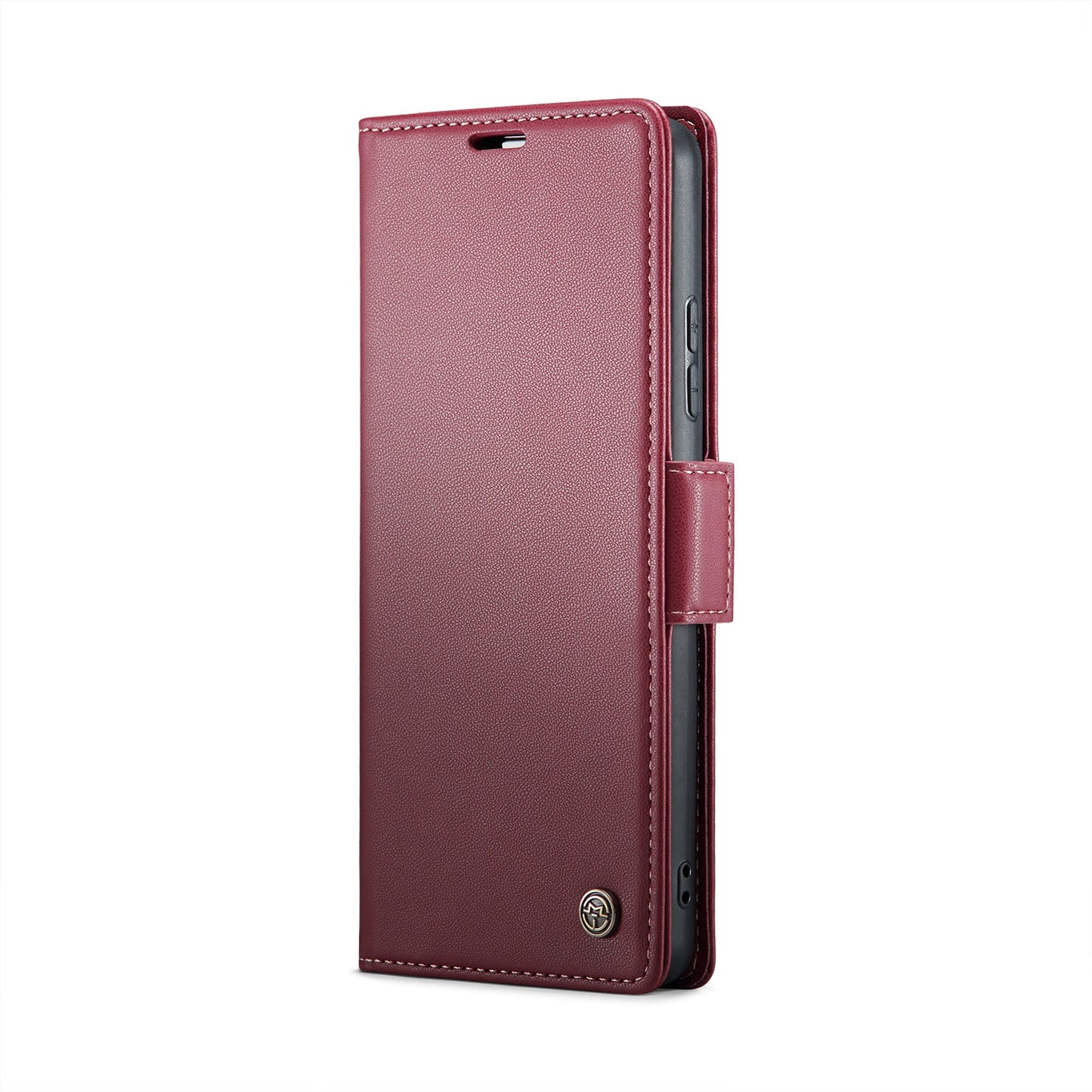 Xiaomi 14 Pro Leather Case - RFID Anti-Theft, Litchi Texture, Wallet & Stand Design