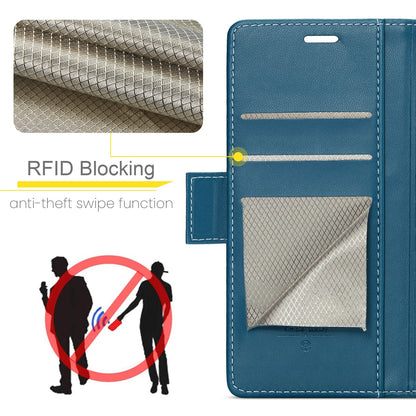 Xiaomi 14 Pro Leather Case - RFID Anti-Theft, Litchi Texture, Wallet & Stand Design