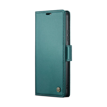 Xiaomi 14 Pro Leather Case - RFID Anti-Theft, Litchi Texture, Wallet & Stand Design