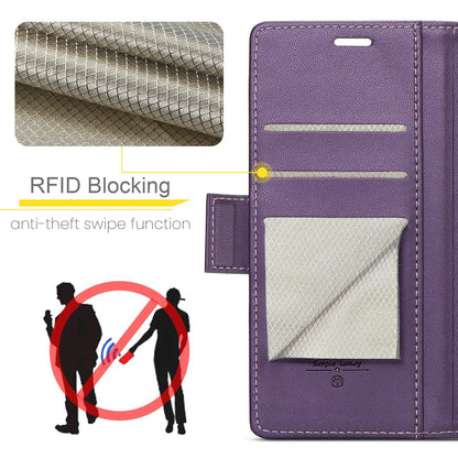 Xiaomi 14 Pro Leather Case - RFID Anti-Theft, Litchi Texture, Wallet & Stand Design