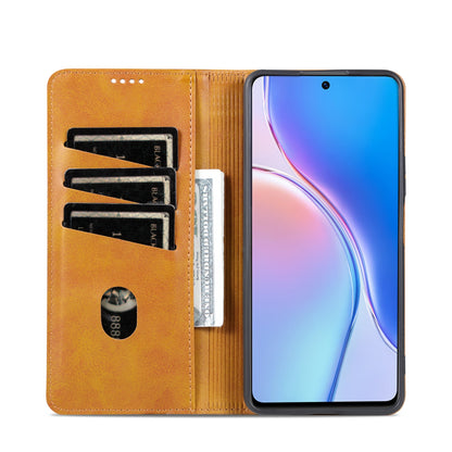 Huawei Maimang 20 Leather Wallet Case with Card Holder & Magnetic Closure