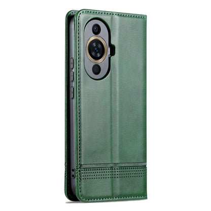 Huawei Nova 11 Leather Wallet Case with Card Holder & Magnetic Closure