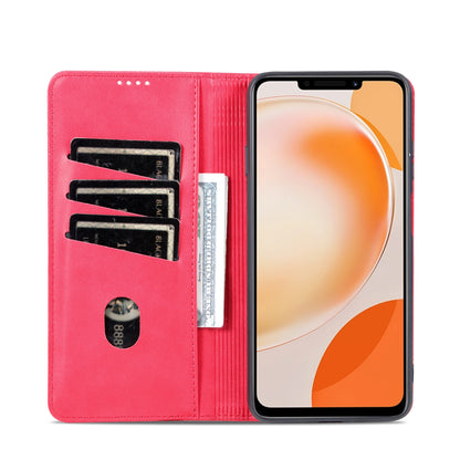 Huawei Enjoy 60X Leather Wallet Case with Card Holder & Magnetic Closure