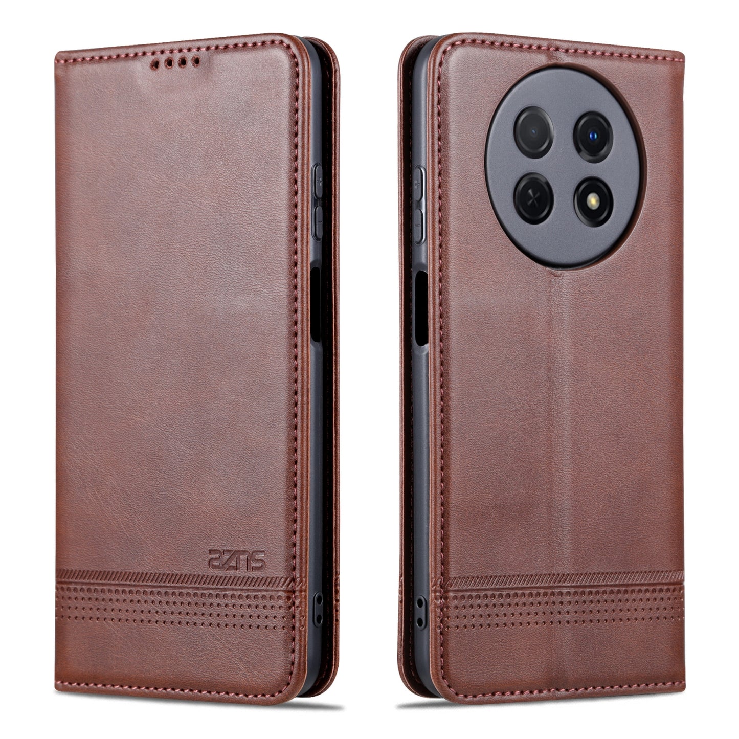 Huawei Enjoy 60X Leather Wallet Case with Card Holder & Magnetic Closure