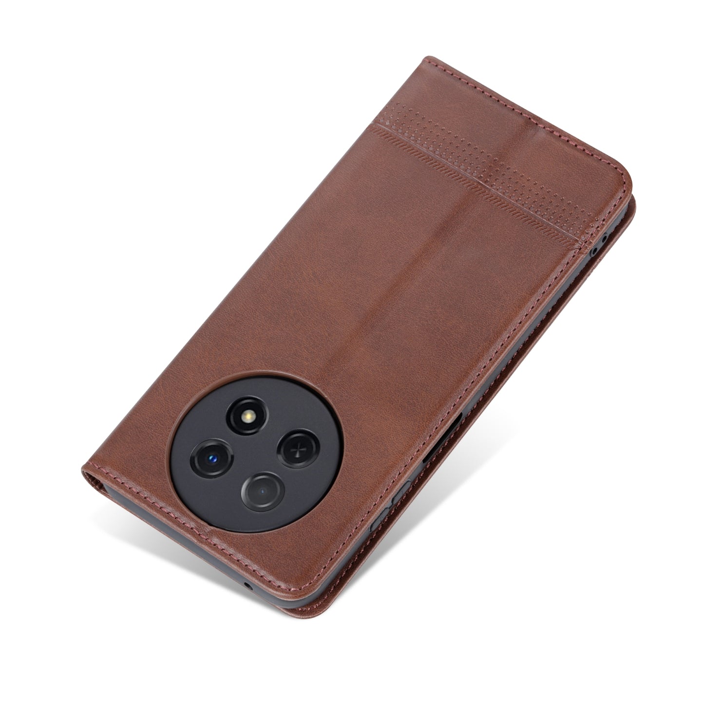 Huawei Enjoy 60X Leather Wallet Case with Card Holder & Magnetic Closure