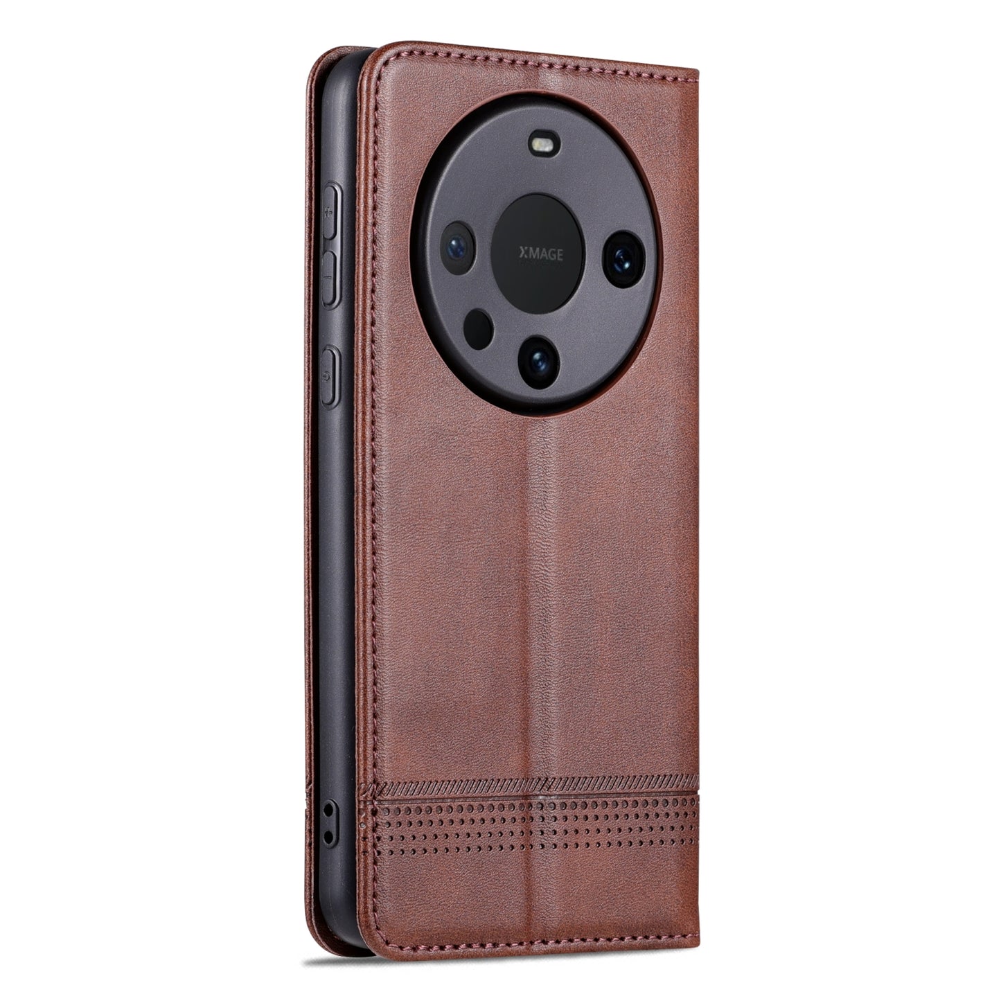 Huawei Mate 60 Pro Leather Wallet Case with Card Holder & Magnetic Closure