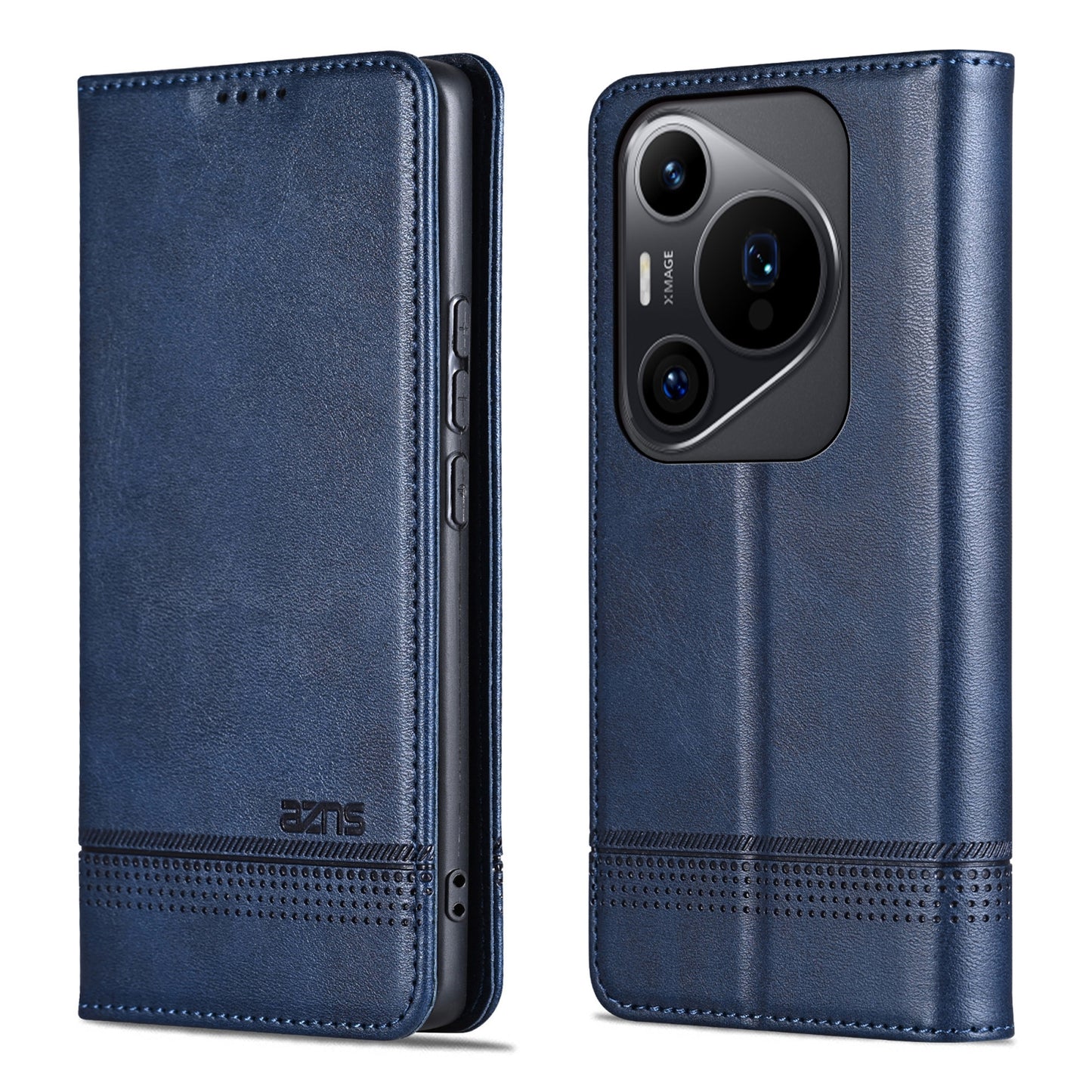 Huawei Pura 70 Pro/70 Pro+ Leather Wallet Case with Card Holder & Magnetic Closure