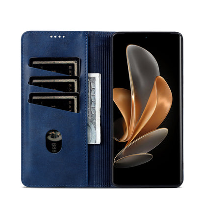 Huawei Pura 70 Ultra Leather Wallet Case with Card Holder & Magnetic Closure