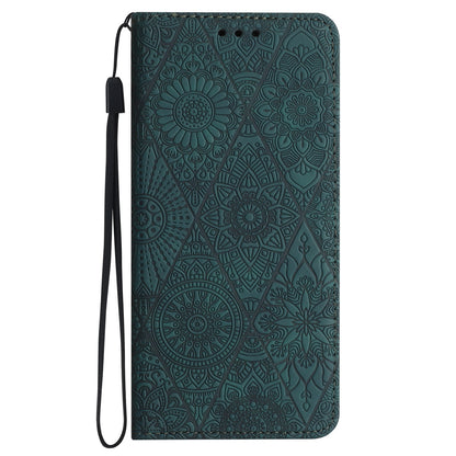 Samsung Galaxy A34 Embossed Leather Case with Card Holder & Stand