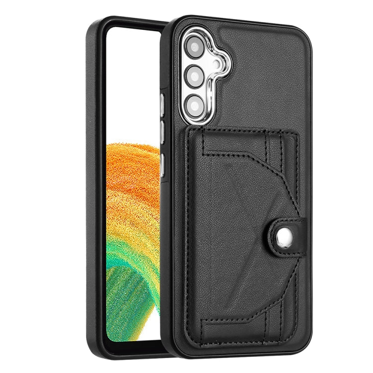 Samsung Galaxy A34 5G Leather Case - Shockproof with Card Holder, Durable Design