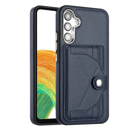 Samsung Galaxy A34 5G Leather Case - Shockproof with Card Holder, Durable Design