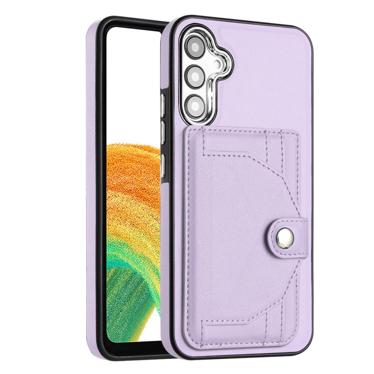 Samsung Galaxy A34 5G Leather Case - Shockproof with Card Holder, Durable Design