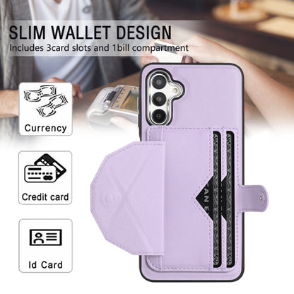 Samsung Galaxy A34 5G Leather Case - Shockproof with Card Holder, Durable Design