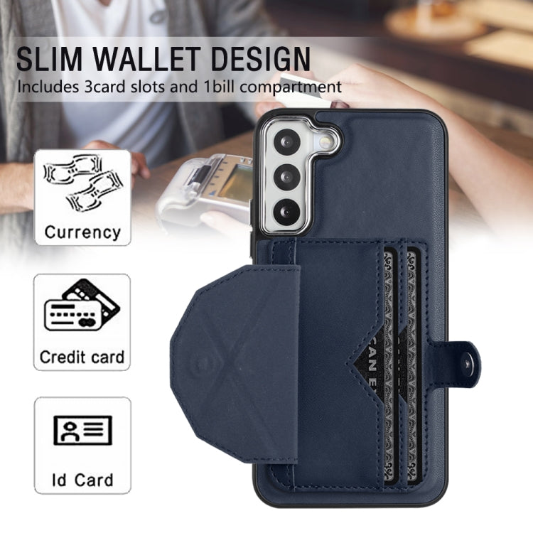 Samsung Galaxy S22+ 5G Leather Case - Shockproof with Card Holder, Durable Design