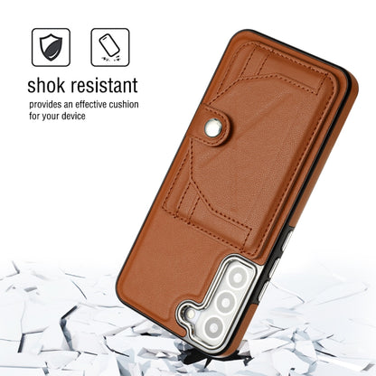 Samsung Galaxy S22+ 5G Leather Case - Shockproof with Card Holder, Durable Design