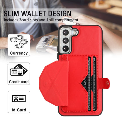 Samsung Galaxy S22+ 5G Leather Case - Shockproof with Card Holder, Durable Design