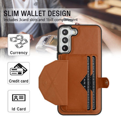 Samsung Galaxy S22 5G Leather Case - Shockproof with Card Holder, Durable Design