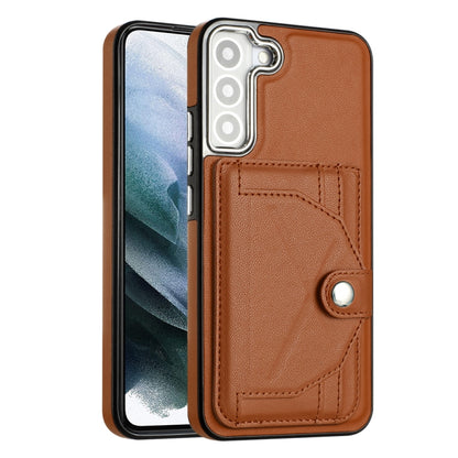 Samsung Galaxy S21 FE 5G Leather Case - Shockproof with Card Holder, Durable Design