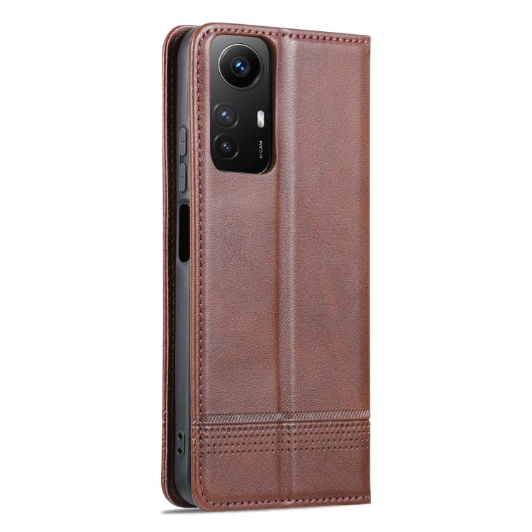 Xiaomi Redmi Note 12S Leather Wallet Case with Card Holder & Magnetic Closure