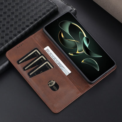 Xiaomi Redmi K60 Ultra/Mi 13T/13T Pro Leather Wallet Case with Card Holder & Magnetic Closure