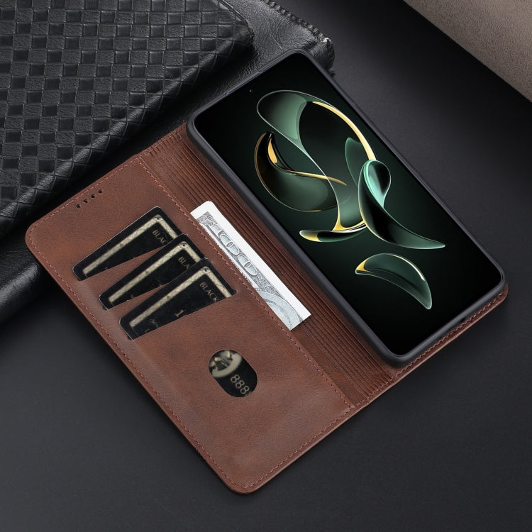 Xiaomi Redmi K60 Ultra/Mi 13T/13T Pro Leather Wallet Case with Card Holder & Magnetic Closure