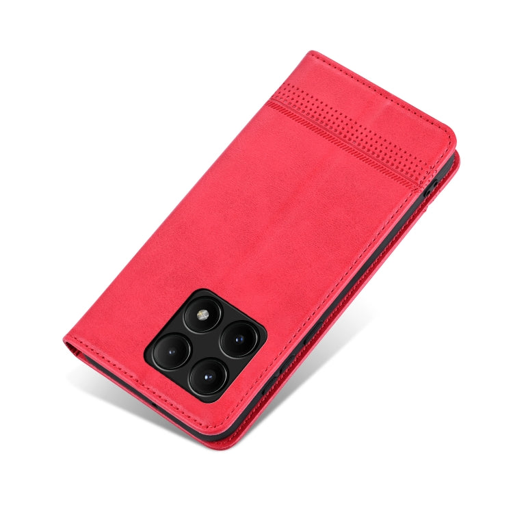 Xiaomi Redmi K70/K70 Pro Leather Wallet Case with Card Holder & Magnetic Closure