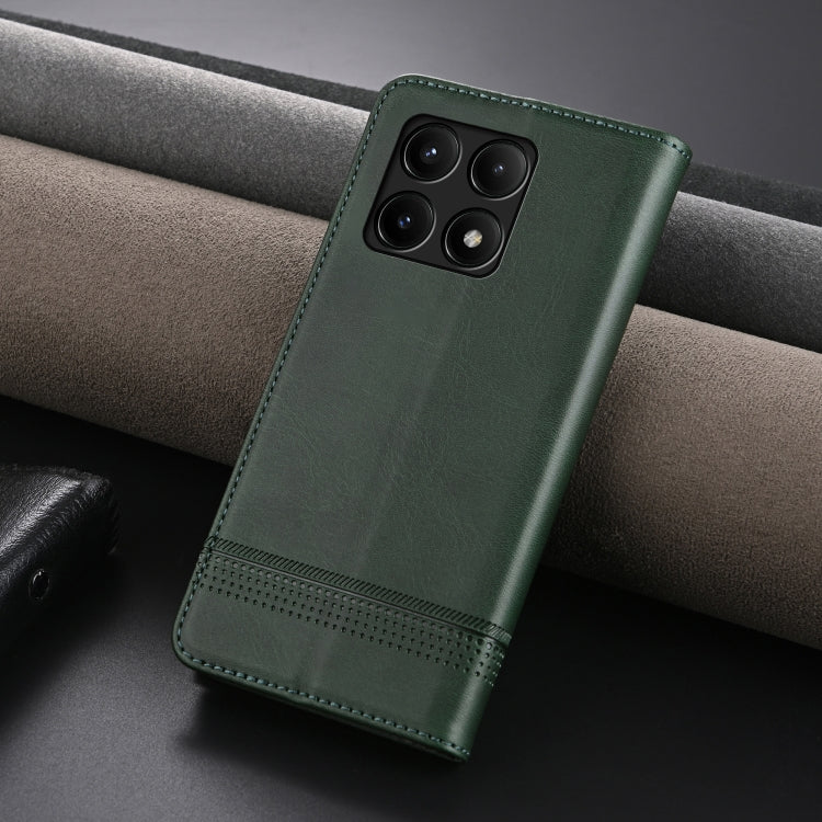 Xiaomi Redmi K70/K70 Pro Leather Wallet Case with Card Holder & Magnetic Closure