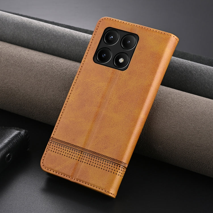 Xiaomi Redmi K70/K70 Pro Leather Wallet Case with Card Holder & Magnetic Closure