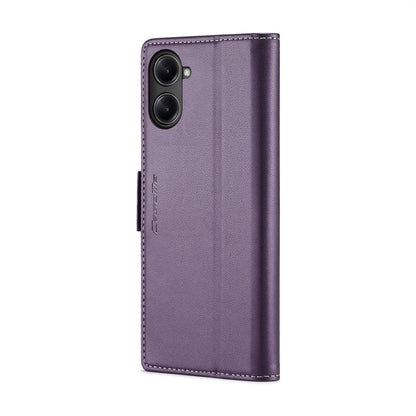 Realme 10 Pro 5G Leather Case - RFID Anti-theft, Litchi Texture, Wallet & Stand Feature