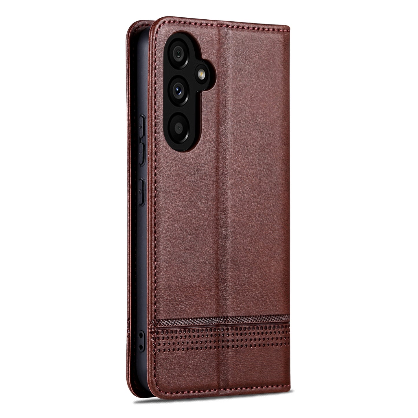 Samsung Galaxy A55 5G Leather Wallet Case with Card Holder & Magnetic Closure