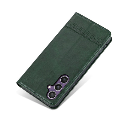 Samsung Galaxy S24 5G Leather Wallet Case with Card Holder & Magnetic Closure