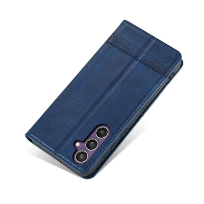 Samsung Galaxy S24 5G Leather Wallet Case with Card Holder & Magnetic Closure