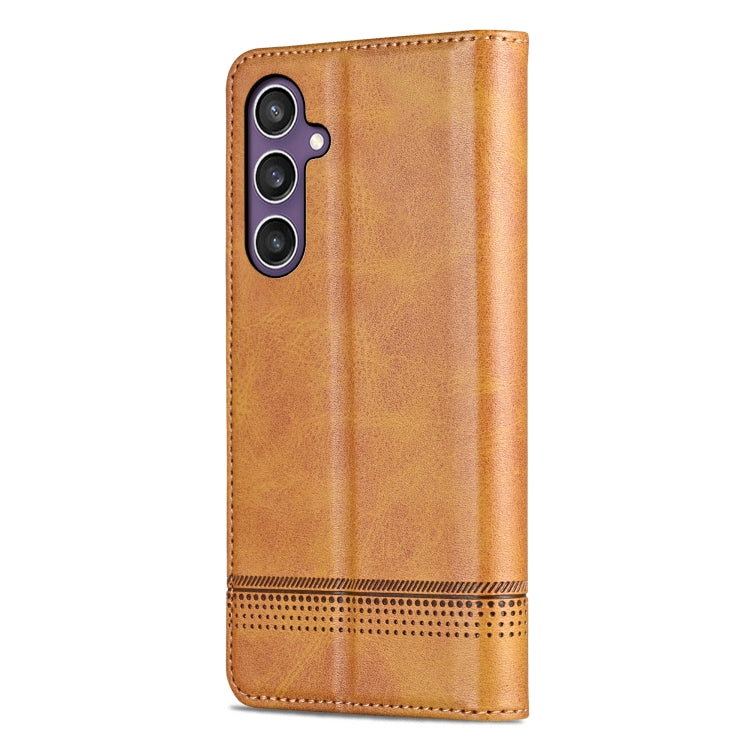 Samsung Galaxy S24 5G Leather Wallet Case with Card Holder & Magnetic Closure