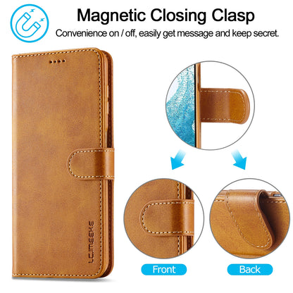 Samsung Galaxy S23 FE 5G Calf Texture Leather Case – Elegant & Durable Protection