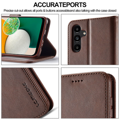 Samsung Galaxy A15 5G Calf Texture Leather Case – Elegant & Durable Protection