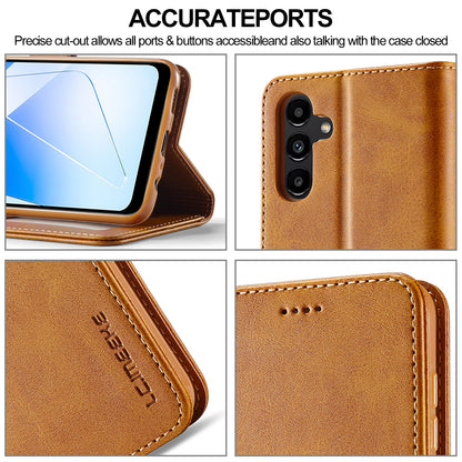 Samsung Galaxy A55 5G Calf Texture Leather Case – Elegant & Durable Protection